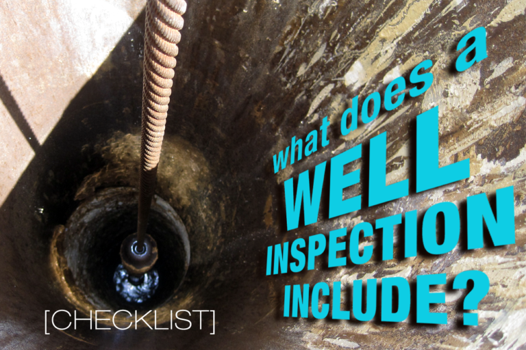 What Does a Well Inspection Include?
