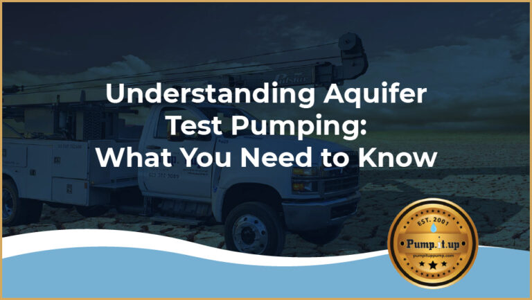 aquifer test pumping service