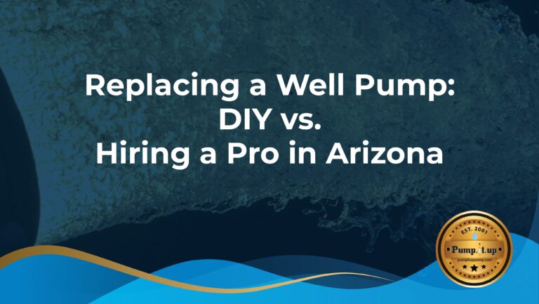 replacing a well pump