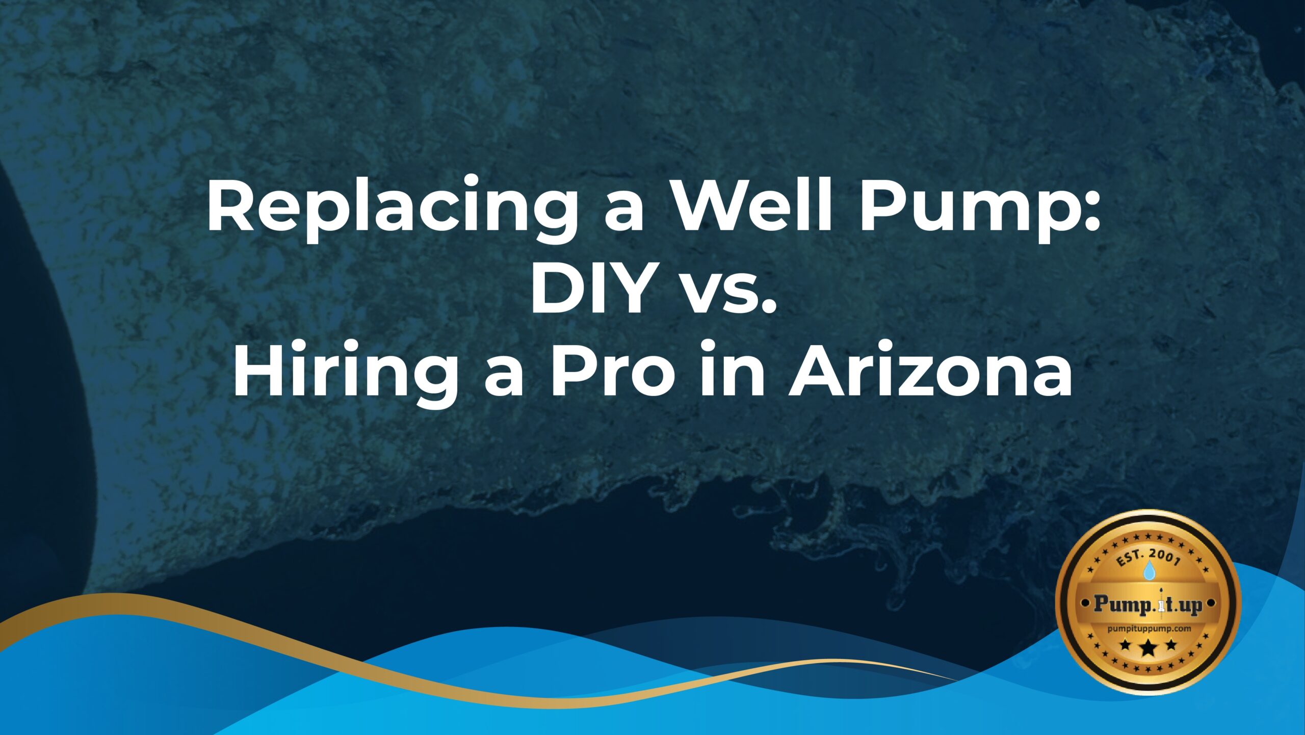 replacing a well pump